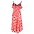 Vestido impreso con volantes Zoya en seda roja de Ulla Johnson - vista 3