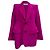 Blazer de lana rosa Hourglass de Balenciaga Castaño