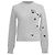 Pull brodé Loewe + Suna Fujita en laine blanche