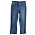 Jeans rectos de tiro medio en algodón azul Valentino Garavani Rockstud