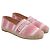 Espadrillas Granville Dior in tela di cotone rosa Marrone - vista 4