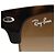 Ray-Ban Occhiali da sole Ray Ban Clubmaster in acetato marrone Rosso - vista 10