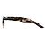 Ray-Ban Occhiali da sole Ray Ban Clubmaster in acetato marrone Rosso - vista 3