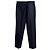 Pantalones rectos a rayas en lana azul marino de Prada - vista 2