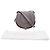 Bolso Chloé Marcie Saddle en cuero gris texturizado - vista 6