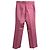 Céline Pantalones rectos Celine en lana rosa Castaño - vista 2