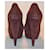 Escarpins Yves Saint Laurent Trib Too Daim Rouge Foncé 37 IT Bordeaux  - vue 3