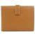 Béarn Hermès Bearn Compact BARENIA FAUBOURG Geldbörse Braun - Ansicht 2