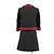 Conjunto de punto de tweed Gucci Negro Roja Azul marino - vista 2
