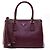 Borsa Galleria Saffiano Lux con doppia zip di Prada Rosso