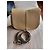 Bolso de mano Gianni Chiarini Helena Round de cuero marrón Castaño - vista 10