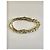 Chanel Collana CC Doppio Giro Pelle Argentata e Catena Oro Argento D'oro - vista 2