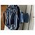 Premier Flirt Borsa Lancel First Flirt in pelle blu effetto coccodrillo - vista 14