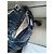Premier Flirt Borsa Lancel First Flirt in pelle blu effetto coccodrillo - vista 4