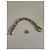 Bracciale Chanel anelli in ottone dorato Light e pelle argentata Argento D'oro - vista 4