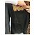 Autre Marque Chaqueta de cuero negro con cuello y puños de piel Castaño - vista 12