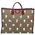 GUCCI GUCCI �~ Borsa Micro GG Supreme Doraemon PVC 2way Beige 653952 Auth 149861SM D'oro - vista 13