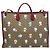 GUCCI GUCCI �~ Borsa Micro GG Supreme Doraemon PVC 2way Beige 653952 Auth 149861SM D'oro - vista 2
