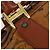Borsa Boston Vicetos Logogram MCM in pelle PVC 2 in 1 marrone oro Auth mr1923 D'oro - vista 9