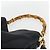 Borsa a mano in pelle Gucci Bamboo 2way Nera Oro 001 1638 Auth 170600 Nero D'oro - vista 14