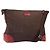 GUCCI Borsa a Spalla Guccissima Tela Marrone Argento 257301 Auth 170311