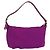 Pochette a mano in nylon viola e oro Salvatore Ferragamo Auth 169291V D'oro Porpora