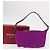 Pochette a mano in nylon viola e oro Salvatore Ferragamo Auth 169291V D'oro Porpora - vista 12