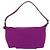 Pochette a mano in nylon viola e oro Salvatore Ferragamo Auth 169291V D'oro Porpora - vista 13
