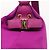 Pochette a mano in nylon viola e oro Salvatore Ferragamo Auth 169291V D'oro Porpora - vista 17