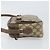 GUCCI GG Supreme Web Sherry Line Tasche aus PVC Beige Gold 904 02 049 Auth 170266 Golden - Ansicht 4