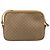 Gucci Borsa a Spalla Micro GG Supreme PVC Beige Oro 007 123 0428 Auth BA10077 D'oro - vista 2