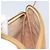 Gucci Borsa a Spalla Micro GG Supreme PVC Beige Oro 007 123 0428 Auth BA10077 D'oro - vista 20
