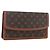 LOUIS VUITTON Pochette Damier Monogram GM Borsa Clutch M51810 LV Auth ka2206 Monogramma