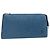 LOUIS VUITTON Epi Pochette Accessori Pouch Blu M52985 LV Auth 169639