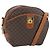 Céline Borsa a Spalla in Tela Macadam CELINE PVC Beige Oro Auth 169463 D'oro