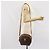 Céline Borsa a Spalla in Tela Macadam CELINE PVC Beige Oro Auth 169463 D'oro - vista 23