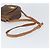 Céline Borsa a Spalla in Tela Macadam CELINE PVC Beige Oro Auth 169463 D'oro - vista 7