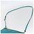 Borsa a Spalla PRADA Nylon Azzurro Chiaro Oro Auth 170291 D'oro Blu chiaro - vista 14