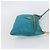 Borsa a Spalla PRADA Nylon Azzurro Chiaro Oro Auth 170291 D'oro Blu chiaro - vista 4