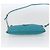 Borsa a Spalla PRADA Nylon Azzurro Chiaro Oro Auth 170291 D'oro Blu chiaro - vista 5