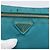 Borsa a Spalla PRADA Nylon Azzurro Chiaro Oro Auth 170291 D'oro Blu chiaro - vista 9