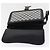 Borsa a Spalla Gucci GG Supreme Sherry Line PVC Navy Gold Auth ka2109 D'oro Blu navy - vista 18