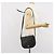 Céline Borsa a Spalla CELINE in Pelle Nera e Oro Auth bs33071 Nero D'oro - vista 24
