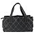 CHANEL Borsa a Mano Pelle Nera Oro CC Auth bs33126 Nero D'oro - vista 2