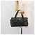 CHANEL Borsa a Mano Pelle Nera Oro CC Auth bs33126 Nero D'oro - vista 24