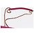 CHANEL Borsa a Spalla Matelassé Catena Cotone Rosa Oro CC Auth bs32986 D'oro - vista 14