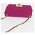 CHANEL Borsa a Spalla Matelassé Catena Cotone Rosa Oro CC Auth bs32986 D'oro - vista 7
