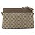 GUCCI GG Supreme Web Sherry Line Tasche aus PVC Beige Gold 96 02 035 Auth 170489 Golden - Ansicht 2