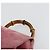 Bamboo Zaino in Bambù GUCCI Camoscio Rosa Oro 003 2034 0030 Auth BA9946 D'oro - vista 14