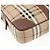 Borsa da lavoro Burberrys Nova Check PVC 2 vie Beige Oro Auth mr1743 D'oro - vista 17